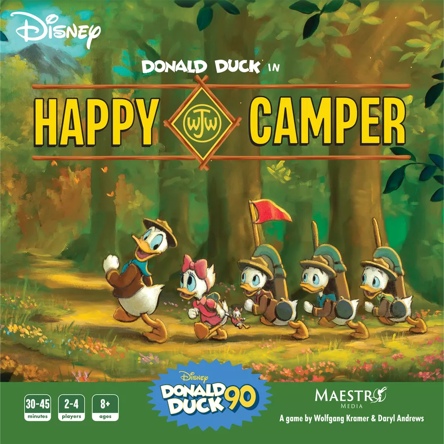 Donald Duck Happy Camper