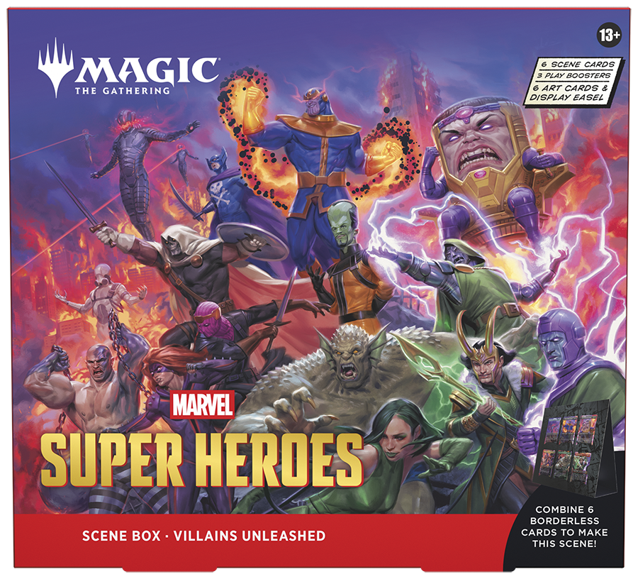 Magic Marvel Super Heroes Scene Boxes