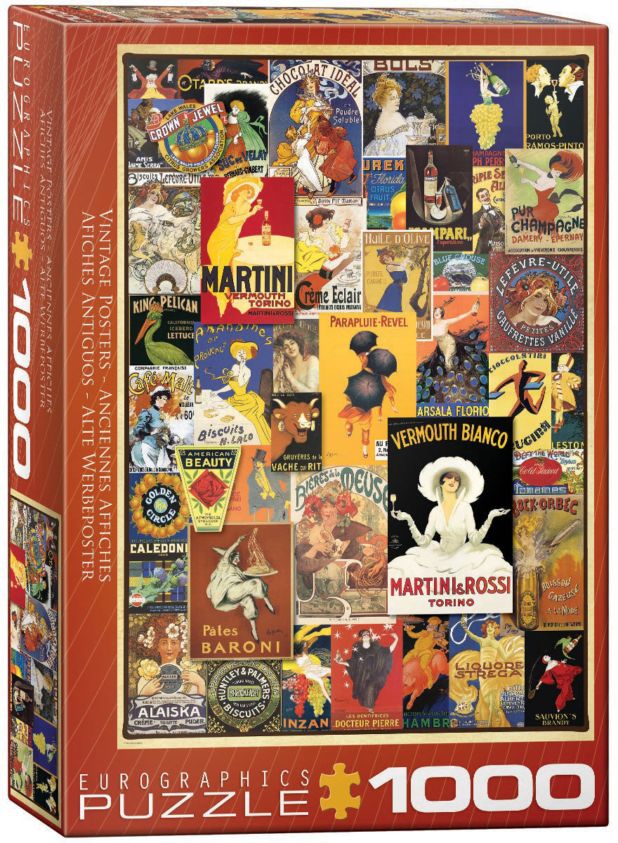 Eurographics Puzzle 750-1000Pc Asst