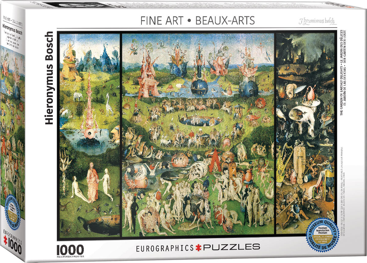 Eurographics Puzzle 750-1000Pc Asst