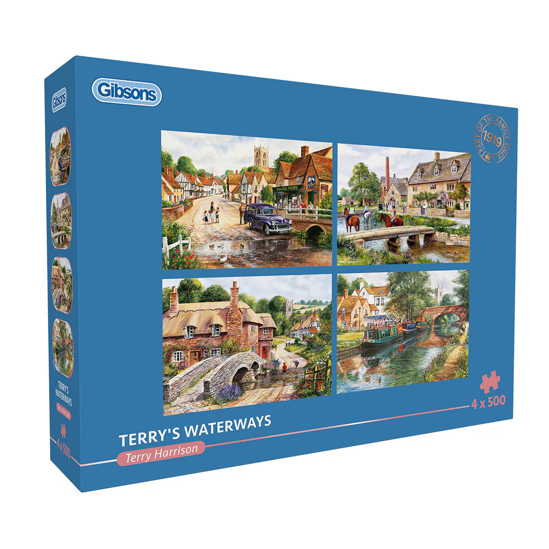 Gibson Puzzle 500 Pieces 4 in One