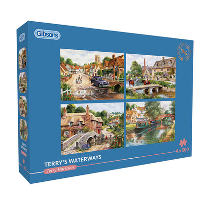 Gibson Puzzle 500 Pieces 4 in One