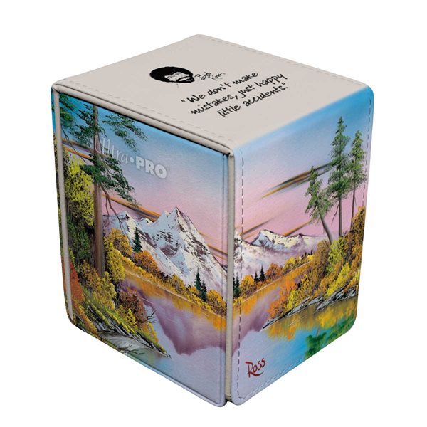 Deckbox: Alcove Flip: Bob Ross Collection: Mighty Mountain Lake