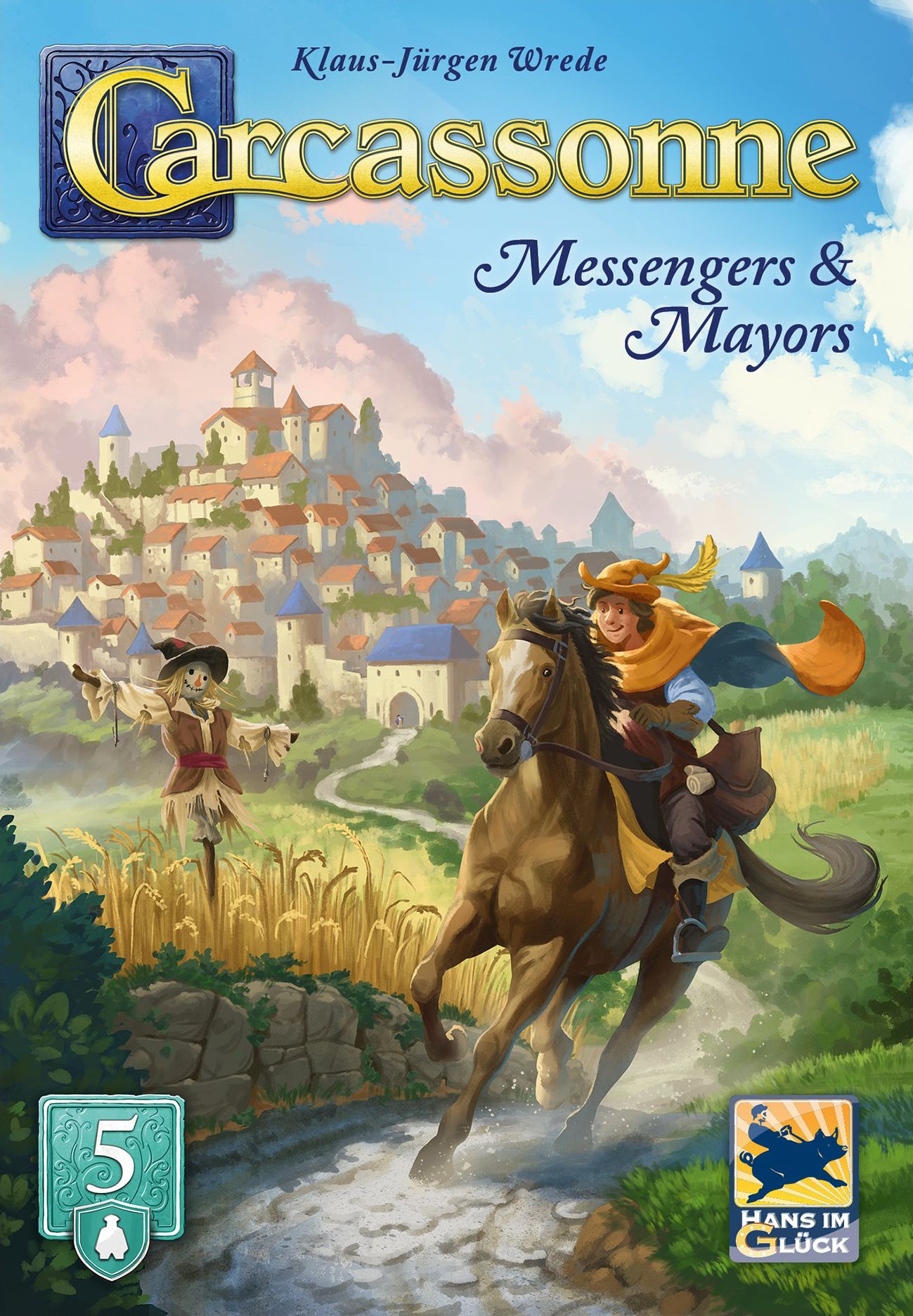 Carcassonne Messengers & Mayors