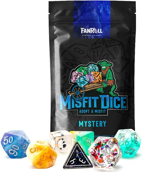 Mystery Misfit Resin Dice Set
