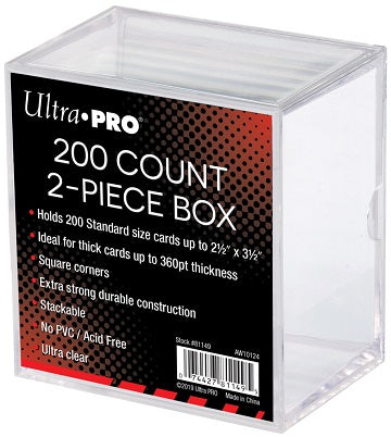 Ultra Pro Card Box 200 CT