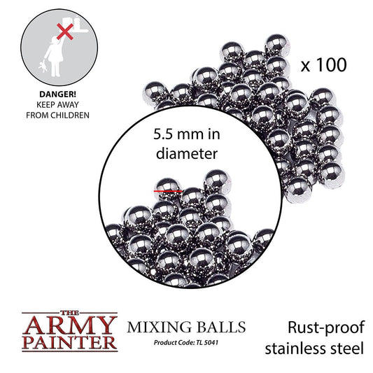 Mixing Balls for Paint