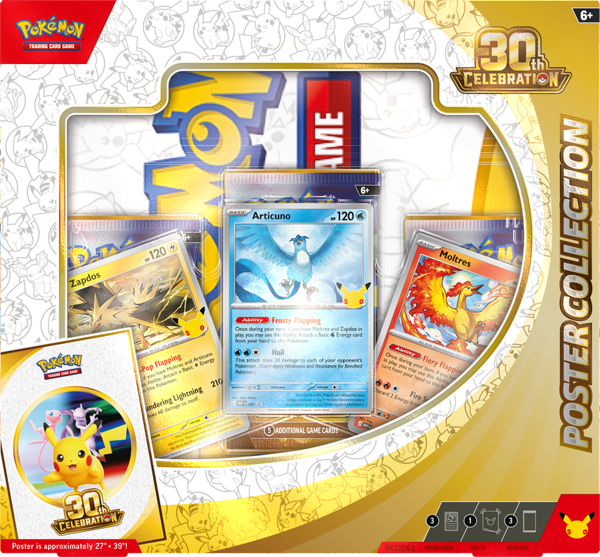 Pokémon 30th Celebrations Poster Collection