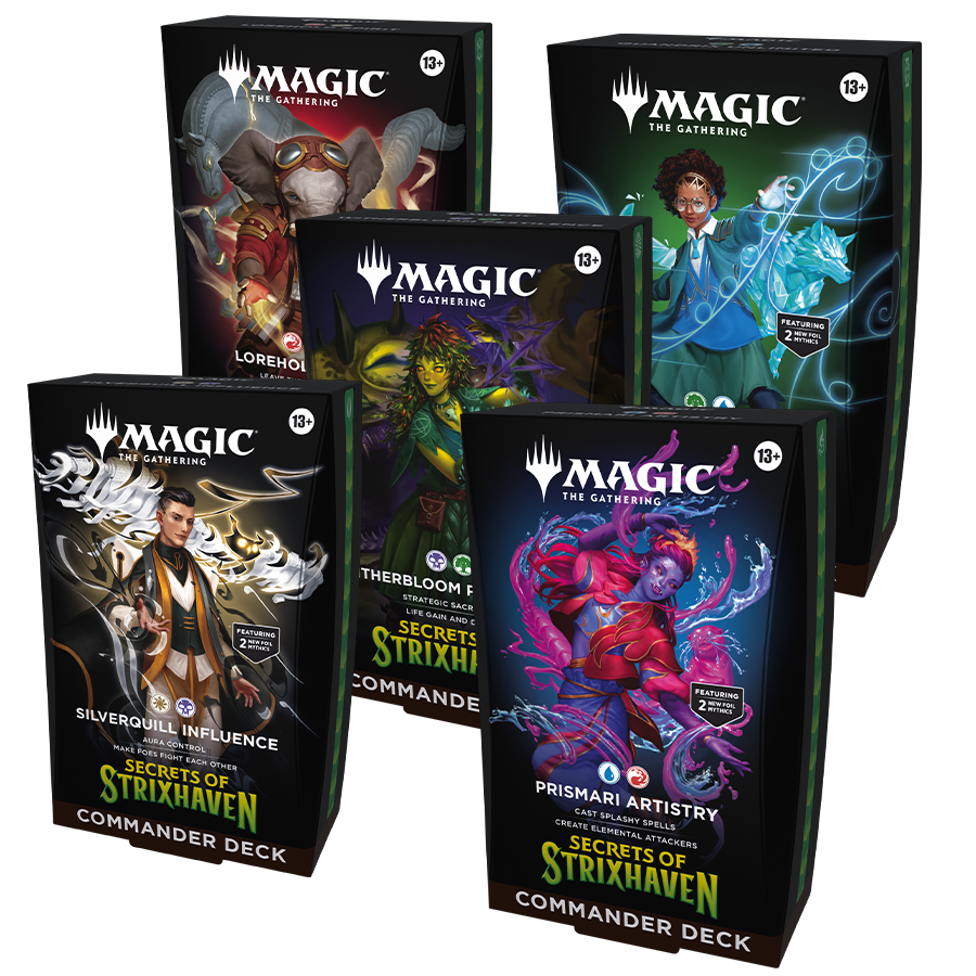 Magic Secrets of Strixhaven Commanders