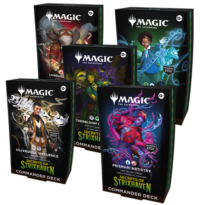 Magic Secrets of Strixhaven Commanders
