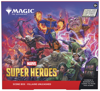 Magic Marvel Super Heroes Scene Boxes