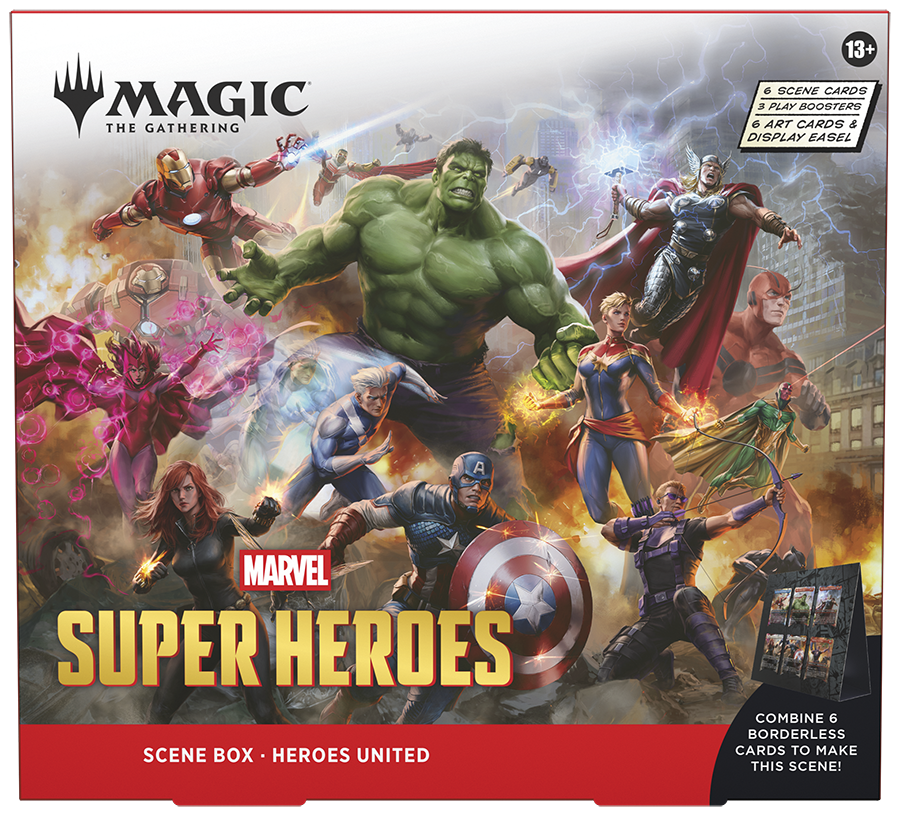Magic Marvel Super Heroes Scene Boxes
