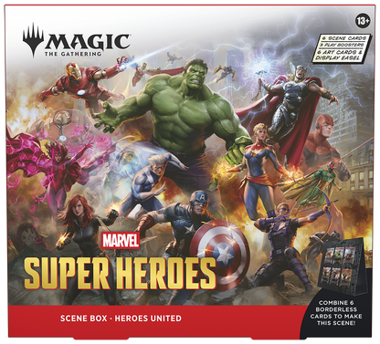 Magic Marvel Super Heroes Scene Boxes