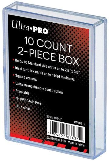 Ultra Pro Card Box 10 CT